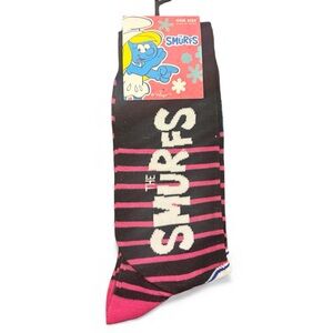Smurf’s Black and Pink Men's Socks